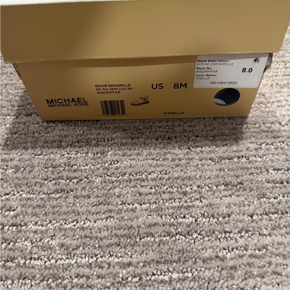 Michael Kors Vanilla Patterned Espadrilles - Picture 5 of 6
